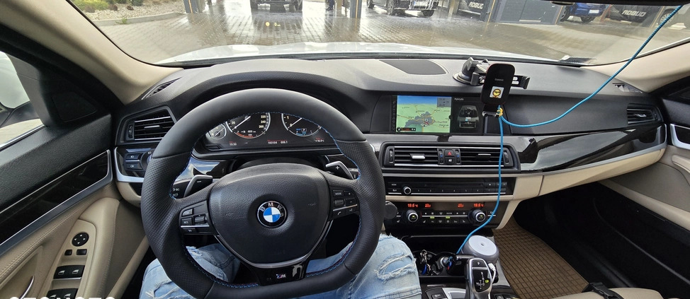 BMW Seria 5 cena 74900 przebieg: 192000, rok produkcji 2012 z Gołdap małe 781